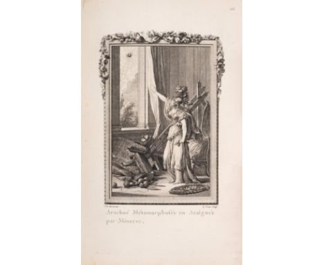 Ovidius Naso (Publius) Les Métamorphoses d'Ovide gravées sur les desseins des meilleurs Peintres Français. Par les soins des 