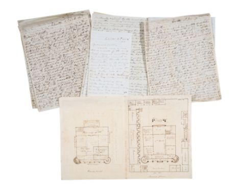 India.- Stopford (James S., Sheriff of Fort William, Calcutta, 1844) Archive of his personal papers, including 2 journals (In