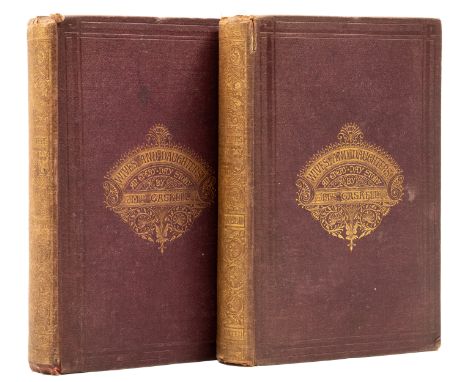 Gaskell (Elizabeth C.) Wives and Daughters. An Every-Day Story, 2 vol., first edition, 18 wood-engraved plates by George Du M