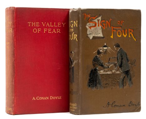 Doyle (Sir Arthur Conan) The Sign of Four, ink ownership inscription to head of title, browning to endpapers, second edition,