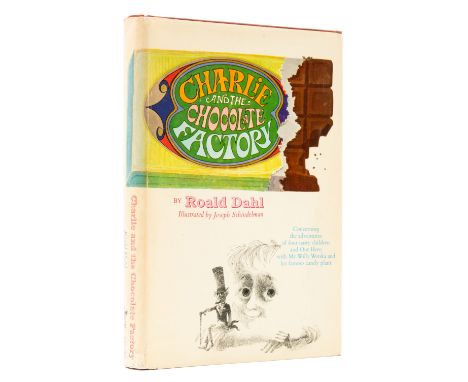 Dahl (Roald) Charlie and the Chocolate Factory, first edition, signed bookplate by the author laid down on title, illustratio