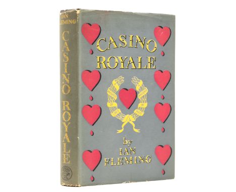 Fleming (Ian) Casino Royale, first edition, first impression, original black boards with heart motif in red to upper cover, s