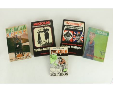 Milligan (Spike) Puckoon, 8vo L. (A. Bland) 1963, First, cloth, decor. d.j. (together with later paperback edition); Hommel? 