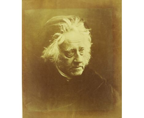 Pioneering Female PhotographerPhotograph: Cameron (Julia Margaret) Portrait of Sir John F.H. Hershel, A large contemporary re