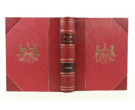 Burke (Rev. William P.) History of Clonmel, 4to, Waterford (N. Harvey &amp; Co.) 1907, First Edn., frontis, illus., hf. red. 
