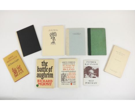 Kavanagh (Patrick) Self Portrait, sm. 8vo D. (Dolmen) 1964, First, illus.,cloth and d.j.; O'Connor (Frank) The Midnight Court