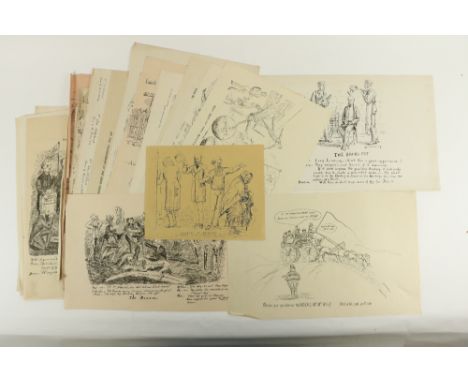 "The Party Procession Hero"[Political Interest] Belfast Elections Cartoons, [Johnston (Wm.)] a portfolio of numerous satirica