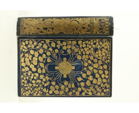 Yeats (W.B.)  Poems. L., Fisher Unwin 1912 (sixth English edition, revised).  With a portrait (loose). Blue cloth, profusely 