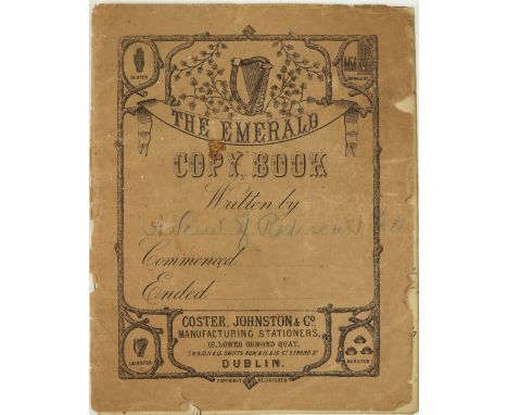 Curious Manuscript Poems by a 19th Century Galway MerchantCo. Galway: M/ss book of homely verses written by Henry Howard, mer