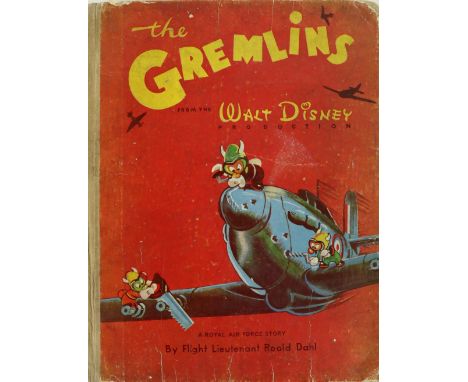 With Illustrations by Walt DisneyDahl (Roald) The Gremlins - from The Walt Disney Production, A Royal Air Force Story, 4to, L