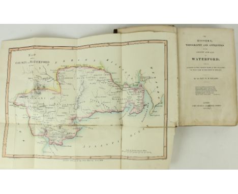 Co. Kilkenny: Tighe (Wm.) Statistical Observations Relative to the County of Kilkenny, 8vo D. 1802, First Edn., some fold. ma