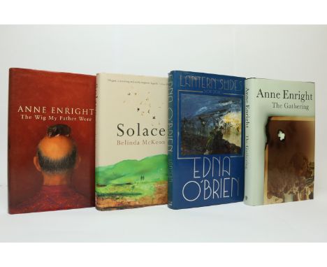 O'Brien (Edna) Lantern Slides - Short Stories, 8vo L. 1990, First, Signed and dated on t.p., cloth &amp; d.j. together with P