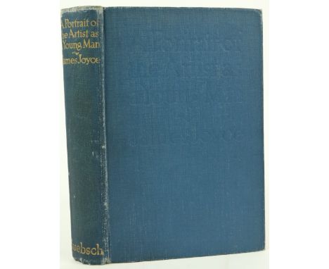 'Once Upon a Time and a Very Good Time it Was ...'Joyce (James)   A Portrait of the Artist as a Young Man.   New York, B.W. H