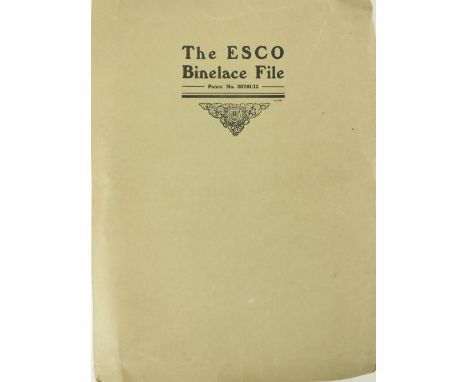 La Touche (I.D.) Typescript of novel entitled “Rent Cordage”, 384 pp, with note “Typed by Mrs Fry who omited [sic] 370 to 378