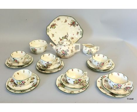 Royal Doulton Old Leeds tea service