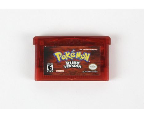 Pokémon Ruby Version (NTSC) loose cart Condition Report:  Game is cart only and in good condition. NTSC version.