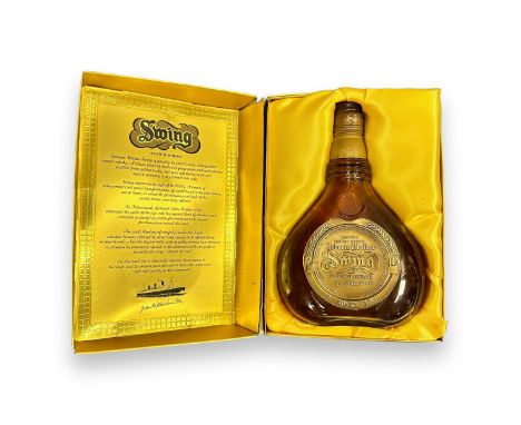Johnnie Walker - Swing Blended Scotch Whiskey. A 75cl unopened bottle, in presentation box.