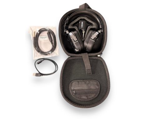 Boss Waza-Air Wireless Amplifier Headphones. High grade wireless headphone system for guitar players. With wireless jack tran