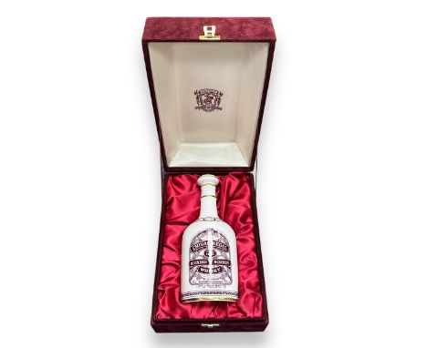 Chivas Regal Blended Scotch Whiskey in Spode Bottle. A 75cl sealed unopened Spode bottle. In presentation box. 