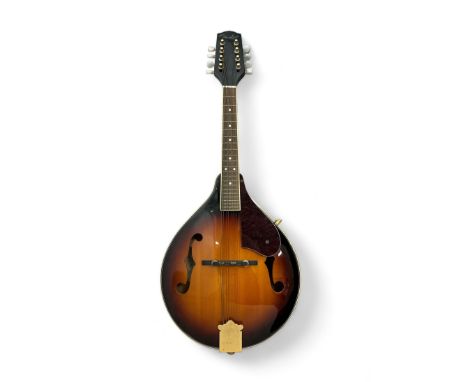 A Fender Mandolin - FM-53SSB. In good condition with some light to medium scratches on the back. Plays well.