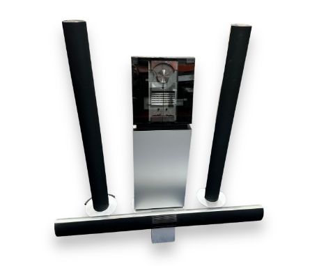 Bang &amp; Olufsen BeoSound Ouverture Stereo System. Model 2637. Can play CD's, Cassette tapes, FM/AM Radio. With a CD holder