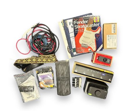 A range of home recording equipment &amp; accessories including the Evo 4 audio interface, an Xsonic Airstep midi foot pedal,