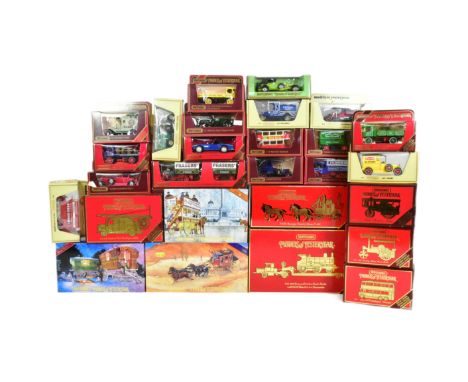 Diecast - a collection of vintage Matchbox Models of Yesteryear / Y-Series boxed diecast models to include; 1894 Aveling-Port