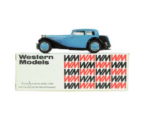 Western Models - an original Western Models 1/43 scale boxed diecast model No. WMS 35 Jaguar SS1 1934. Model appearing mint w