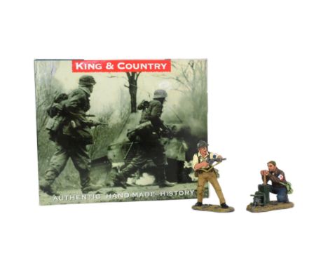 King &amp; Country - an original King &amp; Country 1/30 scale hand painted model set No. DD091 Demolition Team. Highly detai
