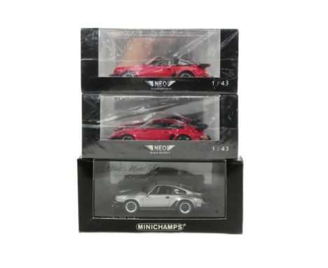 Porsche 911 2006 Minichamps Chromé - 1/43 - Édition Limitée - Neuf