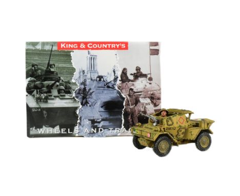 King &amp; Country - an original King &amp; Country 1/30 scale hand painted model No. EA066 Desert Dingo. Highly detailed mod