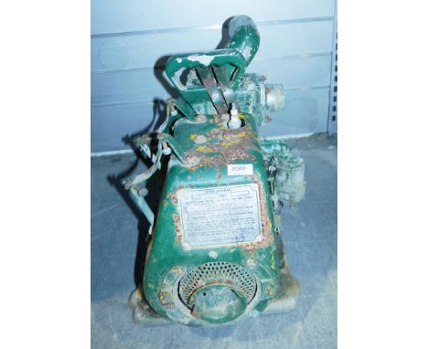 Villiers no.1378 mark SC12.04.47 engine with fitted pump&nbsp;