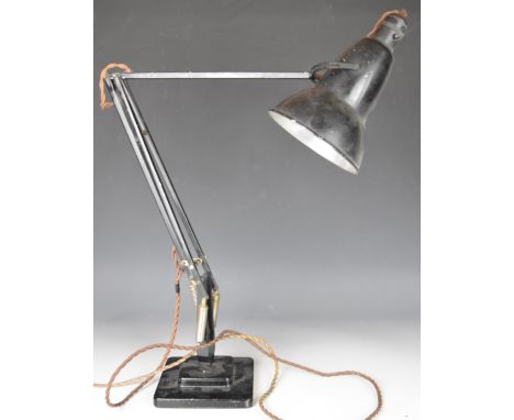 Herbert Terry Anglepoise lamp in black