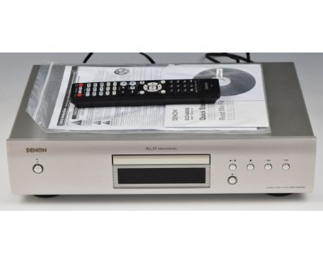 Denon DCD-600NE CD player with remote control, instruction manual and original box