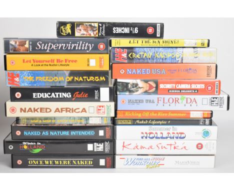 Vintage erotic / adult VHS videos and CDs