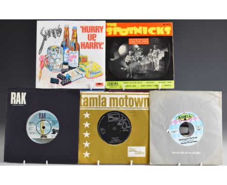 Approximately 300 singles R-S including Rod Stewart, Paul Simon, The Shadows, The Skids, The Stranglers, Shocking Blue, The S