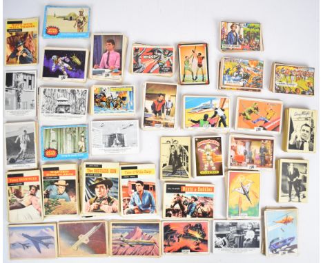 A collection of vintage trading cards to include Batman, Star Wars, Man From UNCLE, Garbage Pail Kids, Joe 90, Captain Scarle
