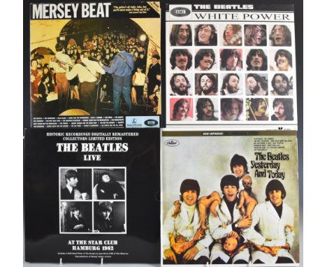 The Beatles - Fourteen Beatles related albums together with The Original Beatles three album box set, Live At The Star Club C