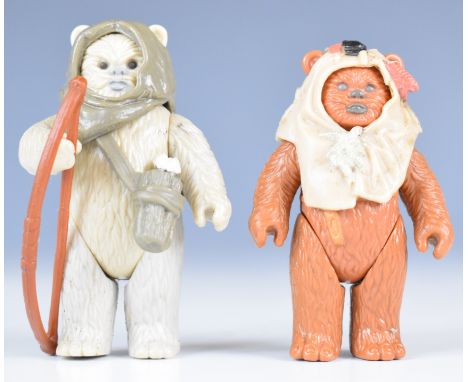 Two vintage Star Wars 'The Last 17' figures comprising Paploo and Lumat, the latter with bow accessory
