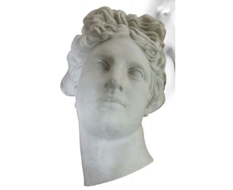 After Michelangelo, a plaster cast, The Dying Slave, 44cm high