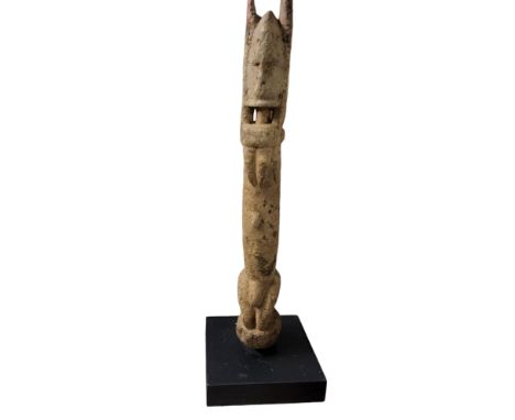 Tribal Art - a Dogon figural fertility carving,&nbsp; 101cm high, Mali, West Africa