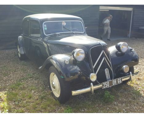 Citroen Traction Avant Long wheel Base 1952 - This lovely 1952 Citroen Traction has recently been imported from near Bordeaux