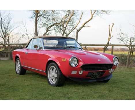 Fiat 124 Spider 1982 - Having been owned and maintained regardless of cost by the same gent for the last 31 years, this is a 
