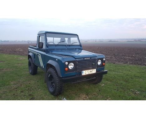 Landrover Defender 90 Turbo Diesel 1990 SWB Pick up - THIS CAR IS LISTED AS A TOTAL LOSS ” Estimated cost of Commercial repai