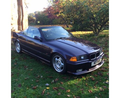 BMW M3 Convertible 1995 - Having recently been cosmetically refurbished, including a new convertible hood and its alloy wheel