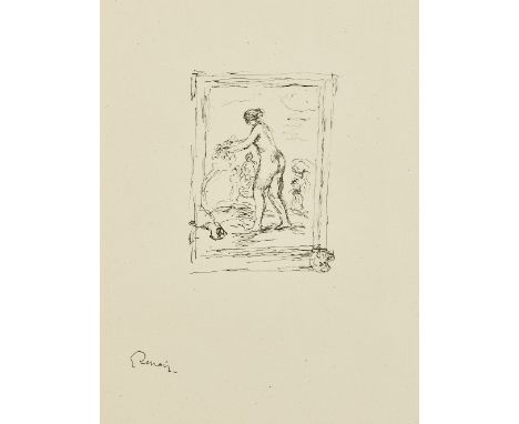 Pierre-Auguste Renoir (1841-1919)Femme au Cep de Vigne, 2nd Variante, from L'Album des Douze Lithographies Originales de Pier