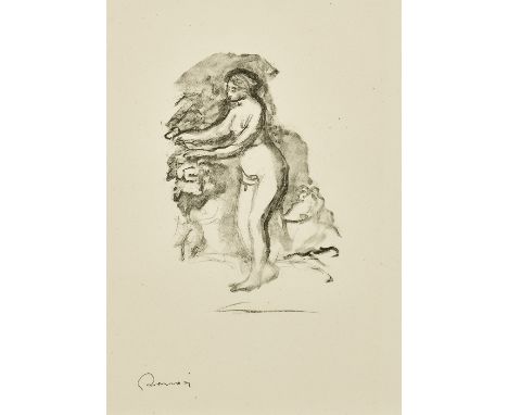 Pierre-Auguste Renoir (1841-1919)Femme au Cep de Vigne, from L'Album des Douze Lithographies Originales de Pierre-Augusute Re