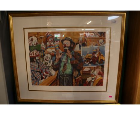 Barry Leighton-Jones Lithograph 'Jury of Peers' 