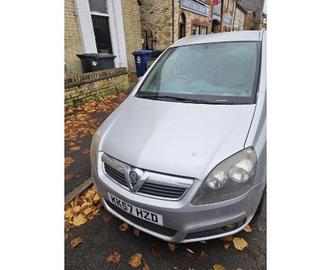 Vauxhall Zafira 2008 Petrol 1800cc KK57 HZD 142K MOT January 2024