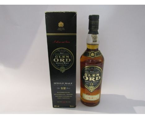 Glen Ord 12 year old Single Malt Scotch Whisky, 70cl, boxed     